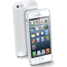 Cellular iPhone 5 case, rubber, slim, white EOL