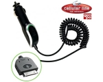 Cell Up iPhone spiral driver. Car charger 12 / 24V