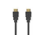 Video cable HDMI-HDMI 8K60, 1m, black