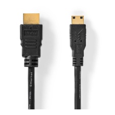 Video cable Nedis HDMI M - HDMI mini M, 1.5m, 4K30Hz, in a plastic bag