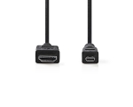 Кабель HDMI - micro HDMI, 2м, черный