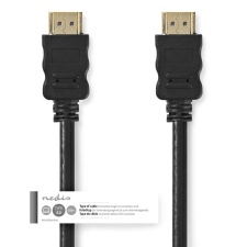 Кабель nedis HDMI A plug - HDMI A plug, 4K@30Hz, 20м, оптом