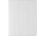 Cellular iPad 2/3 case, imitation leather, with magnet, white EOL