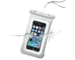 Cellularline waterproof and dustproof case for mobile phones up to 5.8 &quot;, 3.5mm socket, white EOL