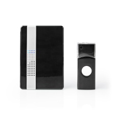 Doorbell, wireless, 36 melodies, 80db, black