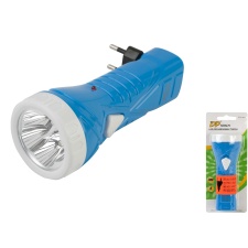 LED flashlight with battery, 5XLED