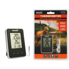 Thermometer, indoor and outdoor (1.4m cable)