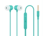 In-ear headphones with microphone HE21, blue EOL