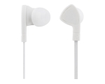 In-ear headphones with microphone Streetz HL-W103 white