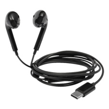 In-ear headphones with microphone HL-W110, USB-C, black