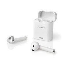 Wireless headphones, Fully Wireless, Bluetooth, white