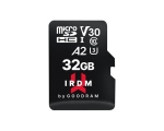 Карта памяти Goodram SDmicro 32GB + SD адаптер 170/100MB/s A2/Class 3/V30/UHS-I