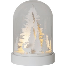 Decoration White forest, 3 LEDs, battery powered, IP20