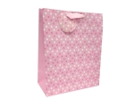 L gift bag Pink Dotted 6/72