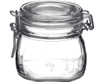 Fido jar with 500ml clip / 6