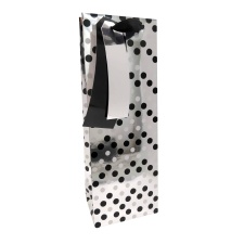 Подарочная сумка XL MetallicMonoDots