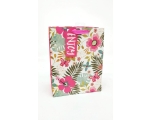 L gift bag Tropical Neon Floral