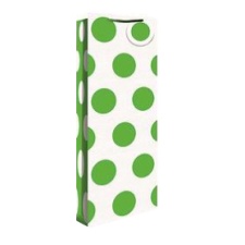 Bottle gift bag Green Neon