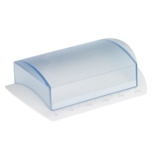 Butter box with measuring scale