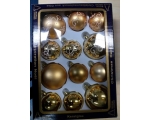 Christmas tree jewelry mix 60 &amp; 80mm Gold / 16