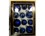Christmas tree jewelry mix 60 &amp; 80mm Blue / 16