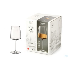 Planeo Bianco white wine glasses 38cl in a gift box 4 pcs