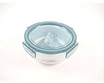 Glass box Evolution with hermetically sealed plastic lid diam. 14cm 50cl CT12