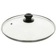 Glass lid with metal rim 24cm / 12