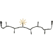 Light chain flashing, System24 EXTRA, 5m, 49 LED, warm white, extendable, IP44