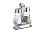 Pepper and salt container &quot;Wien&quot; 40ml, stainless steel base
