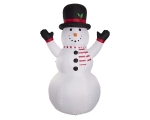 SNOWMAN inflatable length 2.4m, 8LED IP44