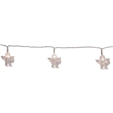 Light chain with angels 10 LEDs, 1.35m, battery powered, IP20