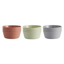 EOL Bowl Ø12cm 4pc set ( 3 different colors ) DAY /12