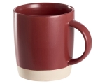 Mug ceramic 31cl dark red / 15