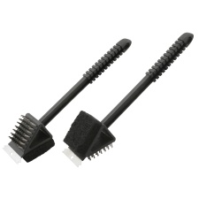 Grill cleaning brush with handle 3-1 in 37cm