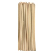 Grilling bars from bamboo, 3mm, length 26cm, 100pcs.