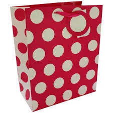 L gift bag Fuxia white Mummud 12/72