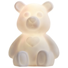 Bear Polly, color changing, 2 RGB LED lamps, 18x14cm