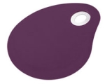 Scraper Bergner 13x10cm, stainless / silicone, purple / 96