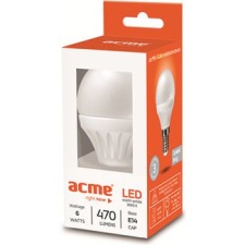 EOL ACME LED Globe 6W, 2700K 470lm, E14