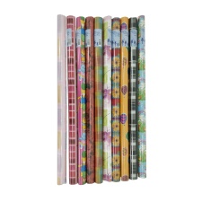 Gift wrapping paper 70cm * 2m 10 varieties * 5 rolls / 50