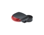Rear light red LED, with battery. For mounting on a bicycle frame. 2 x AA batteries