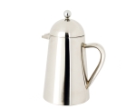 Stainless steel double-walled press jug Sofi, 1L / 12