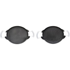 Grill plate made of cast iron, 26cm