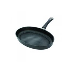 Fish grill pan 35x24x5cm, cast aluminum, thickness 9-10mm, non-stick Lotan coating, oven-proof handle (240*C)