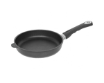 Frying pan 28 x 5cm, cast aluminum, thickness 9-10mm, non-stick Lotan cover, oven-proof handle (up to 240 * C)