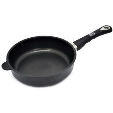 Frying pan 24 x 7cm, cast aluminum, thickness 9-10mm, non-stick Lotan cover, oven-proof handle (up to 240 * C)