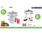 Juicer 8L, stainless steel