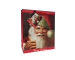 M gift bag Thumbs Up Santa 6/72