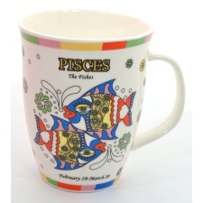 Mug 31.5cl Fish/Pisces 12/48